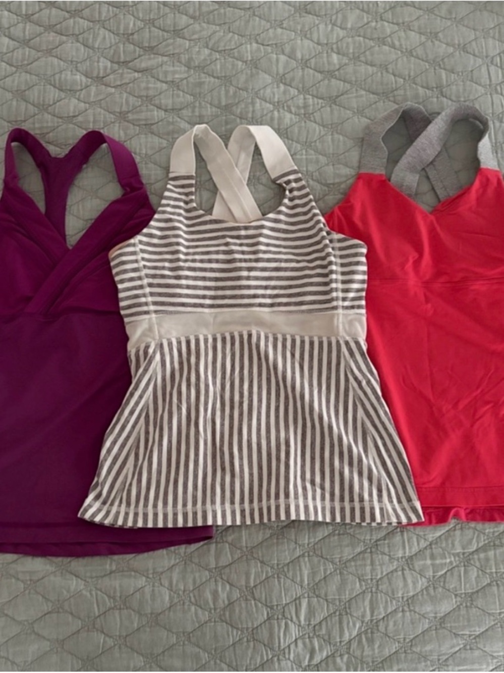 3 lululemon athletica          Tanks size 8